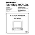 MAGNAVOX MGTD204 Manual de Servicio