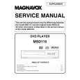 MAGNAVOX MSD115 Manual de Servicio